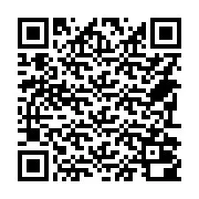 Código QR para número de teléfono +14792000163