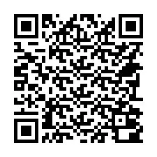 Codice QR per il numero di telefono +14792000168