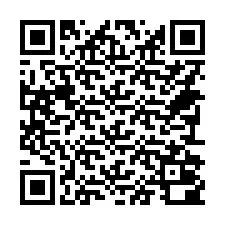 Código QR para número de telefone +14792000189