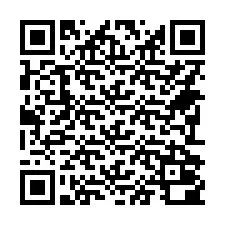 Código QR para número de telefone +14792000222