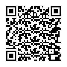 Codice QR per il numero di telefono +14792000224