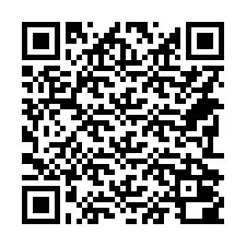 QR-код для номера телефона +14792000225