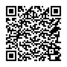 QR Code pour le numéro de téléphone +14792000249