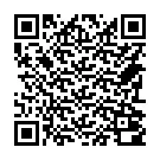 Código QR para número de teléfono +14792000257