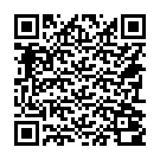 Código QR para número de telefone +14792000358