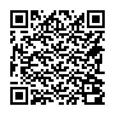 QR kód a telefonszámhoz +14792000362