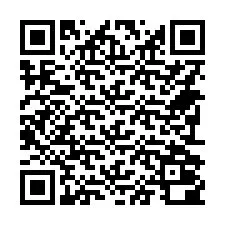 Codice QR per il numero di telefono +14792000396