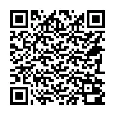 QR Code pour le numéro de téléphone +14792000414