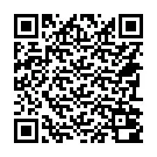 QR kód a telefonszámhoz +14792000458