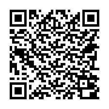 Código QR para número de teléfono +14792000468