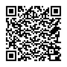 Código QR para número de teléfono +14792000483