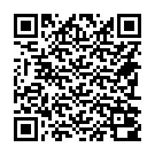 QR-code voor telefoonnummer +14792000492