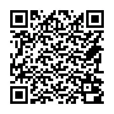 Código QR para número de telefone +14792000547