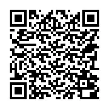 QR-code voor telefoonnummer +14792000558