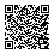 QR-koodi puhelinnumerolle +14792000586