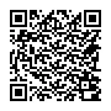 Código QR para número de teléfono +14792000596