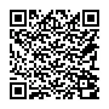 QR-код для номера телефона +14792000601