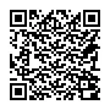 Código QR para número de teléfono +14792000605