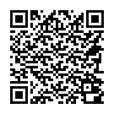 QR Code pour le numéro de téléphone +14792000618