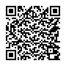 Código QR para número de teléfono +14792000674