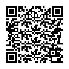 QR-код для номера телефона +14792000854