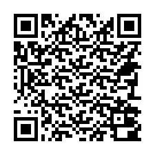 QR kód a telefonszámhoz +14792000908