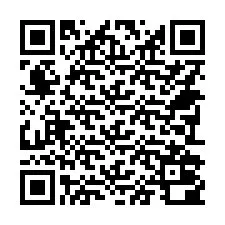 QR Code สำหรับหมายเลขโทรศัพท์ +14792000938