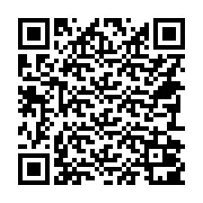 QR-code voor telefoonnummer +14792001008