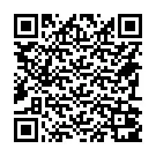 Kode QR untuk nomor Telepon +14792001012