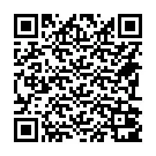 Código QR para número de teléfono +14792001022