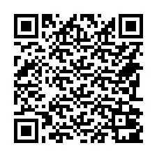 Código QR para número de teléfono +14792001036