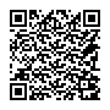 QR Code สำหรับหมายเลขโทรศัพท์ +14792001131