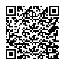 QR kód a telefonszámhoz +14792001181