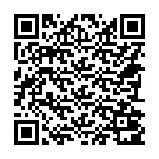 QR kód a telefonszámhoz +14792001188