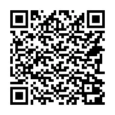 Kode QR untuk nomor Telepon +14792001224