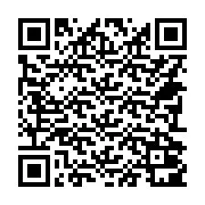 Kode QR untuk nomor Telepon +14792001228