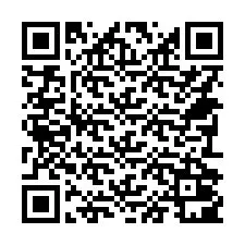QR Code pour le numéro de téléphone +14792001248