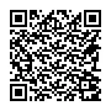 QR-code voor telefoonnummer +14792001302