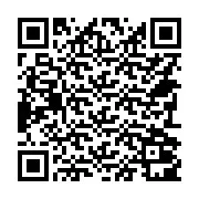 Código QR para número de teléfono +14792001314