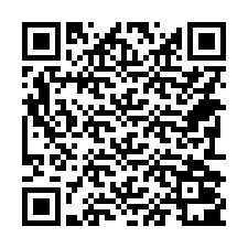 QR Code สำหรับหมายเลขโทรศัพท์ +14792001315