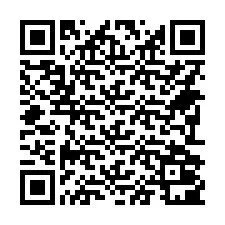 Código QR para número de teléfono +14792001322