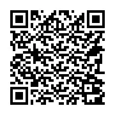 Codice QR per il numero di telefono +14792001350