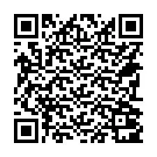 QR-koodi puhelinnumerolle +14792001360