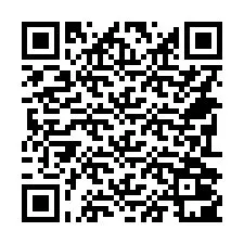 QR-код для номера телефона +14792001374