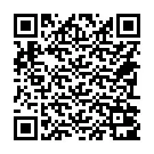 Código QR para número de teléfono +14792001469