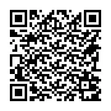 Código QR para número de telefone +14792001512