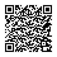 QR-code voor telefoonnummer +14792220345