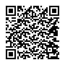 Kode QR untuk nomor Telepon +14802073783