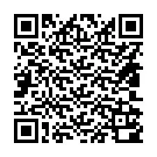 QR-koodi puhelinnumerolle +14802100009