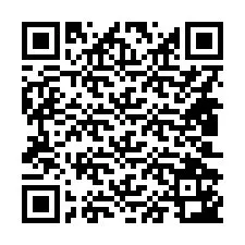 QR-code voor telefoonnummer +14802143796